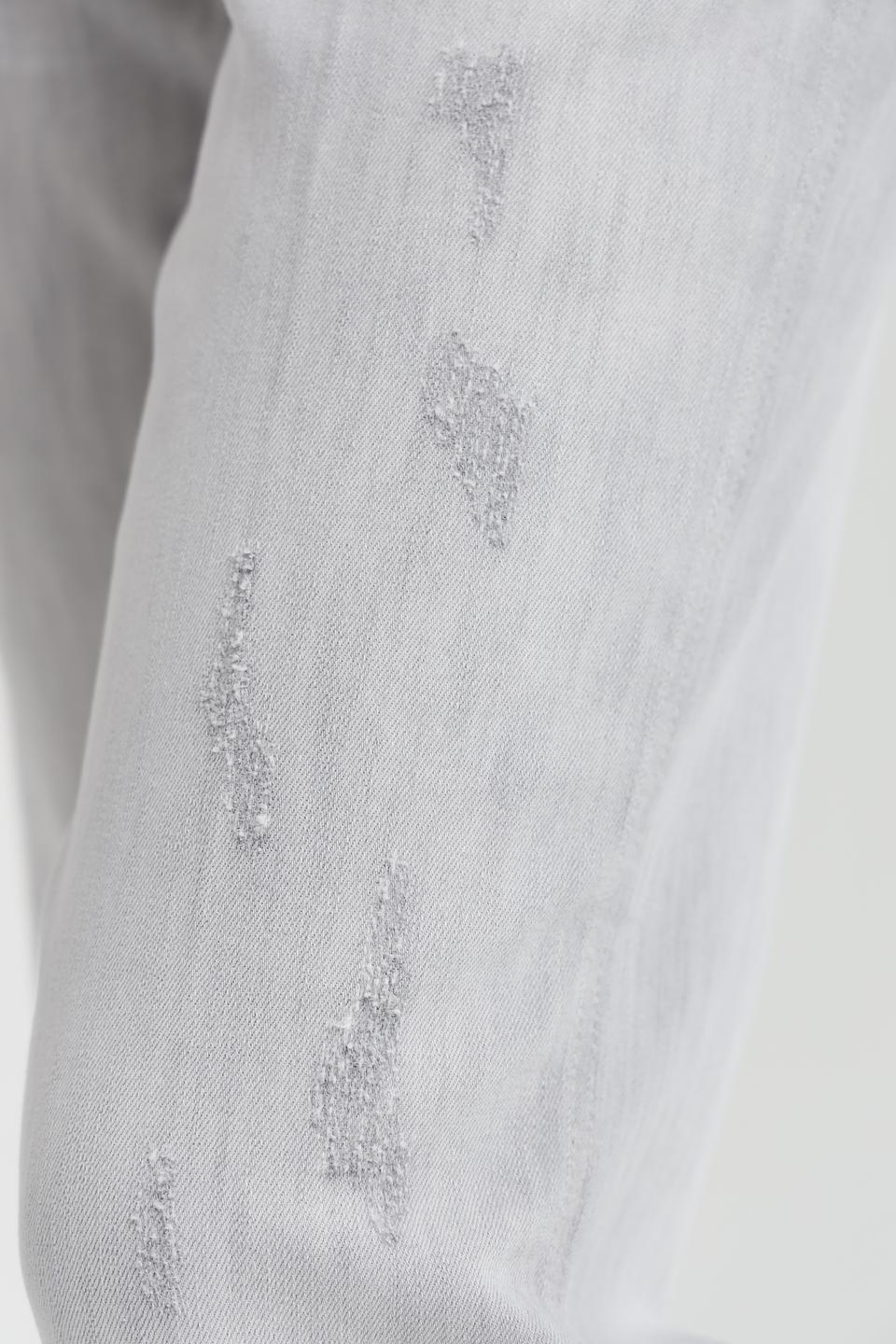 Джинсы Angels серые с потертостями