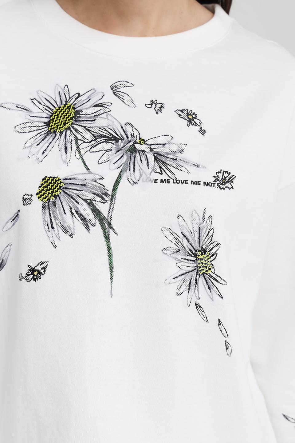 Толстовка Marc Cain с ромашками