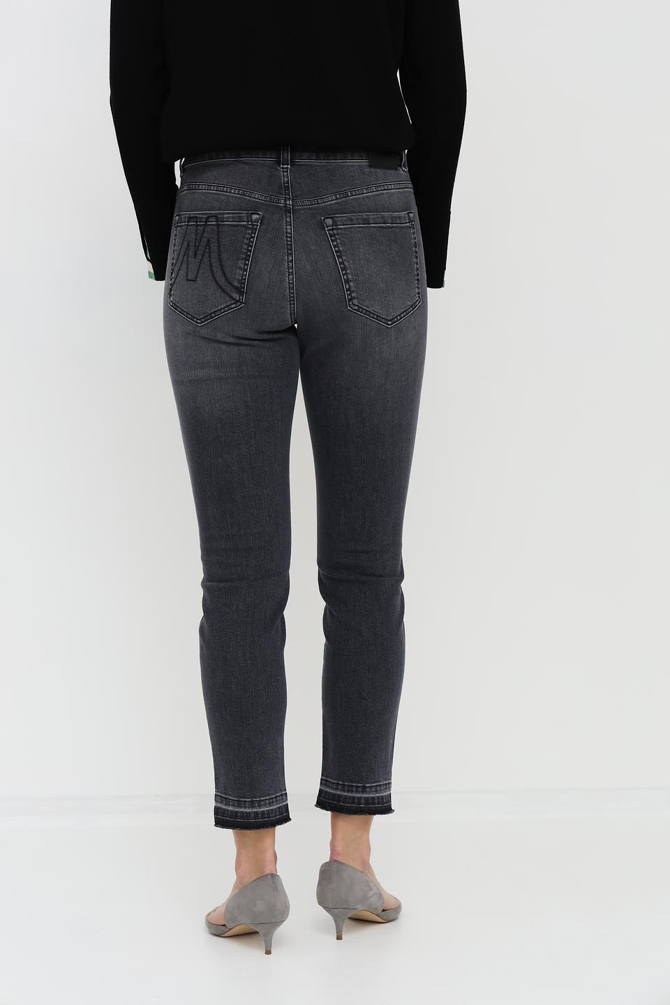 Джинсы Marc Cain серые с вышивкой