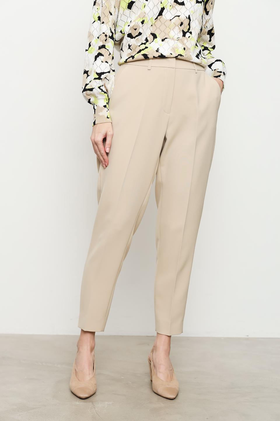 Брюки Taifun бежевые прямые