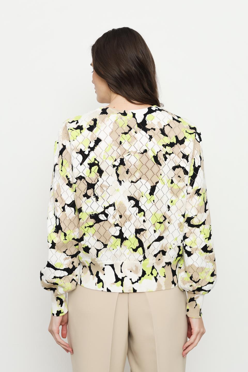 Пуловер Taifun с принтом