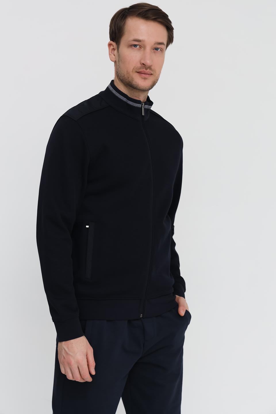 Кардиган Bugatti мужской тёмно-синий