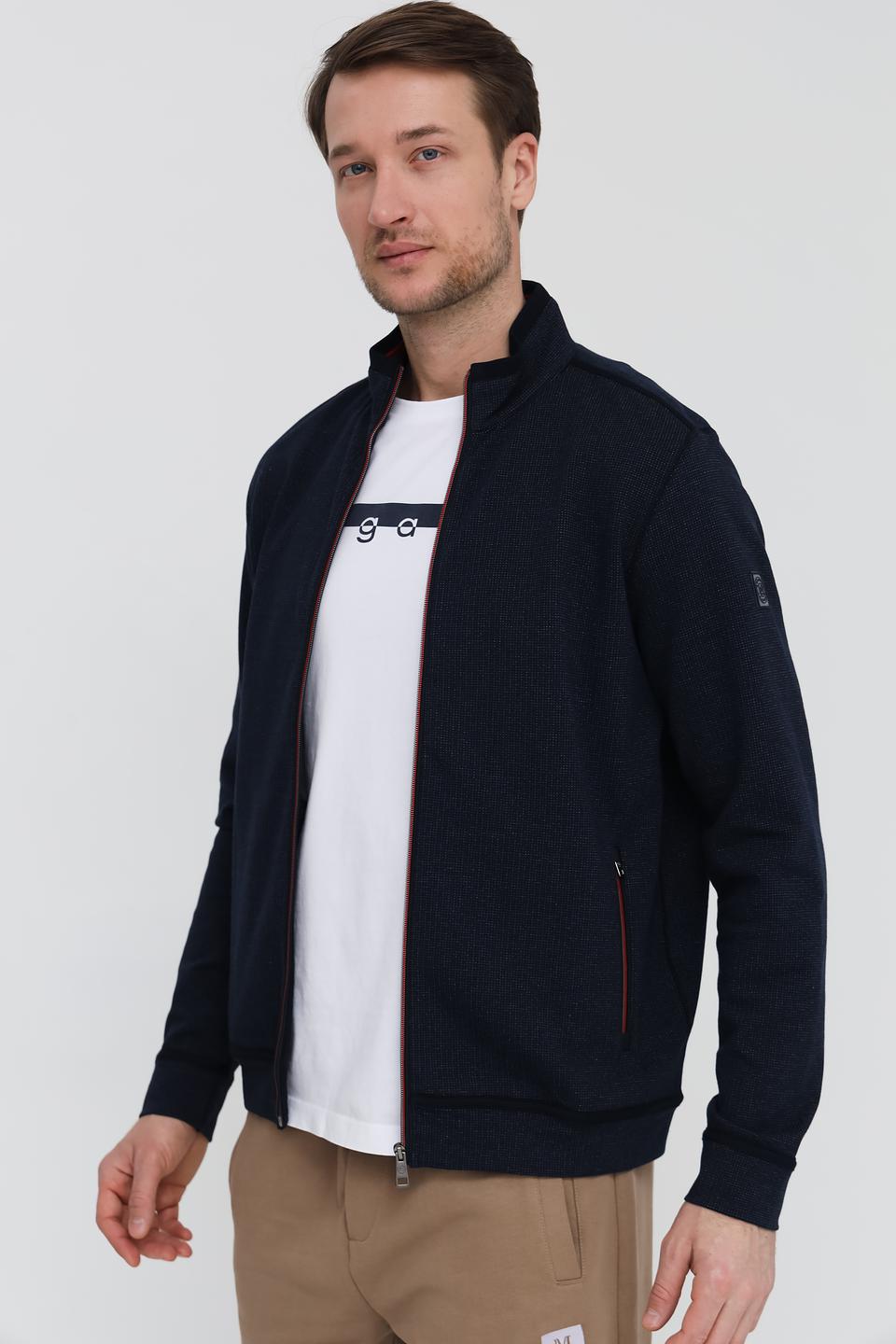 Кардиган Bugatti мужской тёмно-синий
