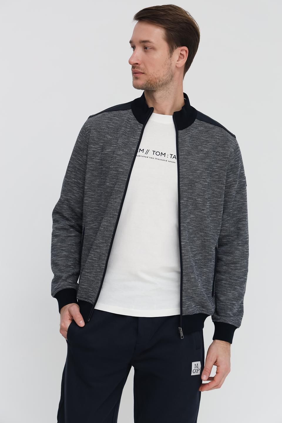 Кардиган Bugatti мужской серый