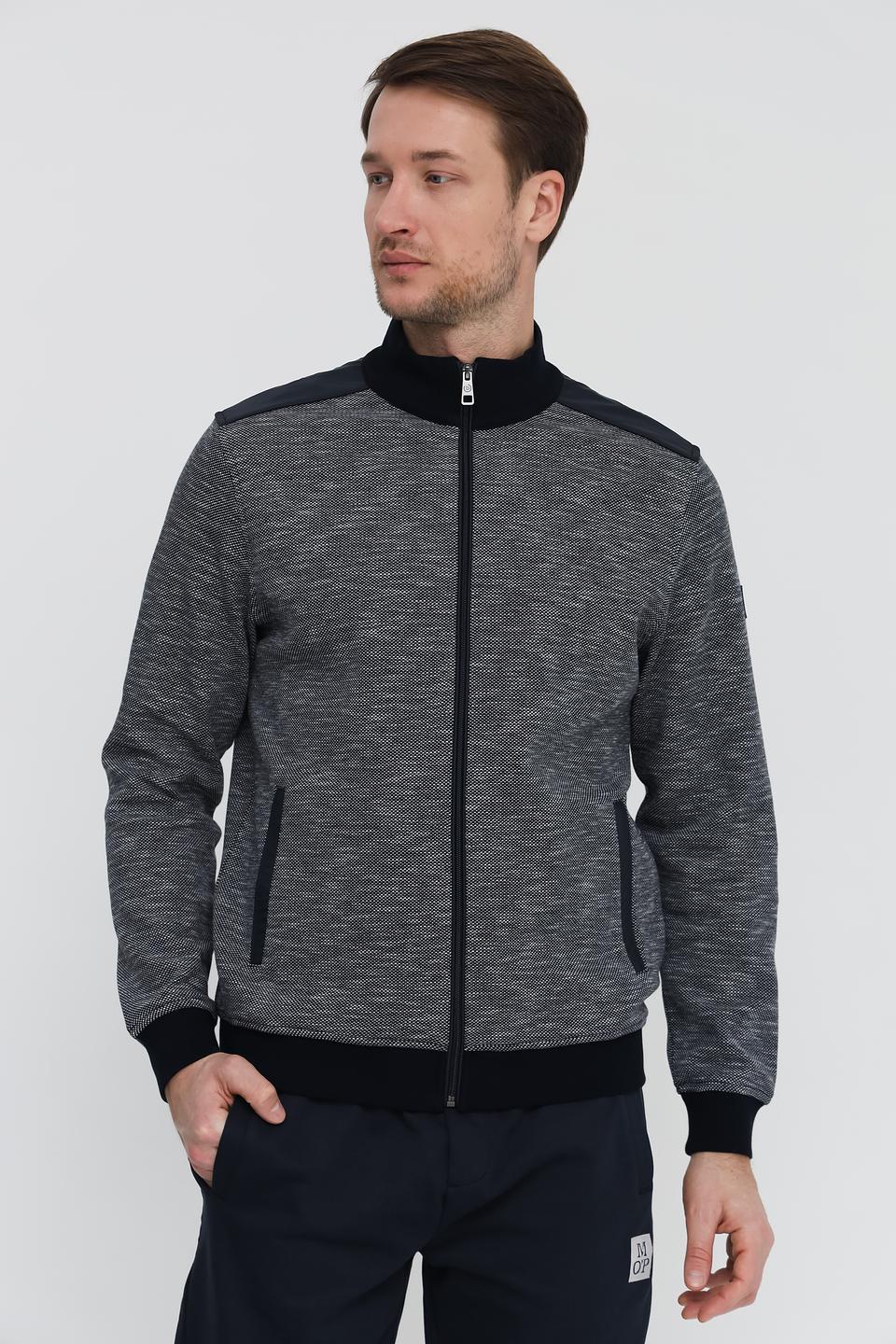 Кардиган Bugatti мужской серый