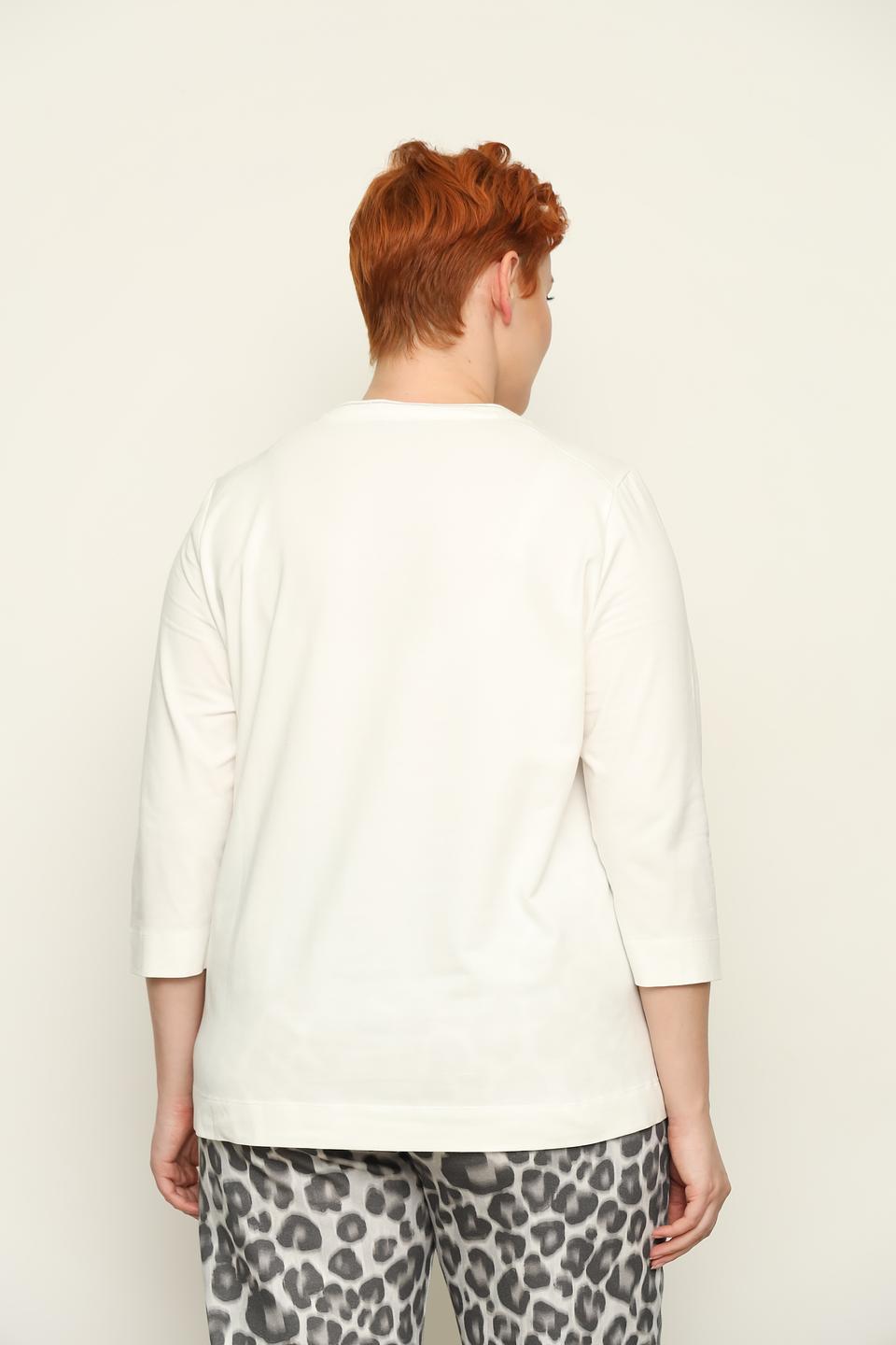 Лонгслив Frapp с леопардовым принтом