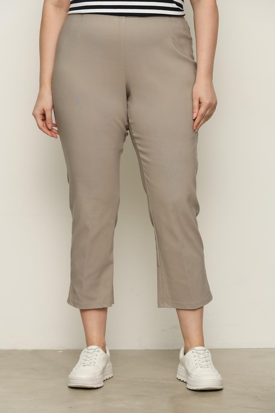 Брюки кюлоты Doris Streich бежевые