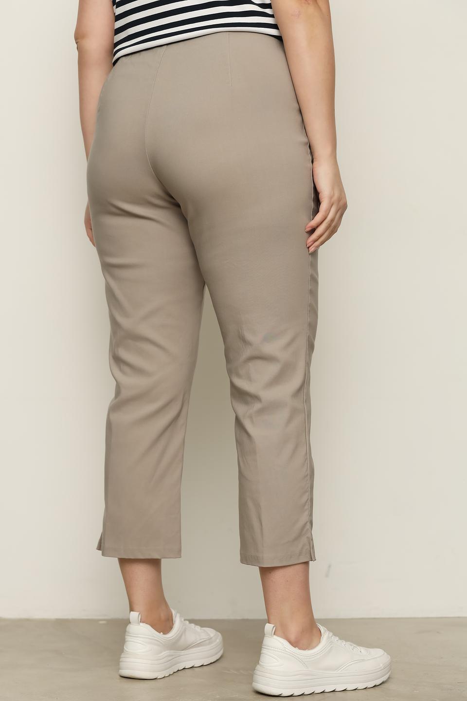 Брюки кюлоты Doris Streich бежевые