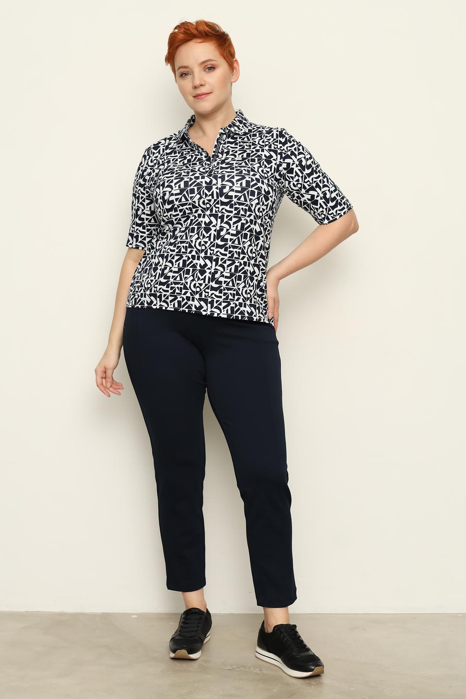 Блуза Rabe collection с геометрическим принтом