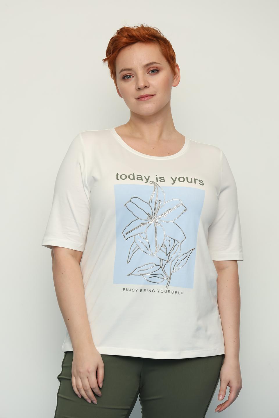 Футболка Via Appia с принтом