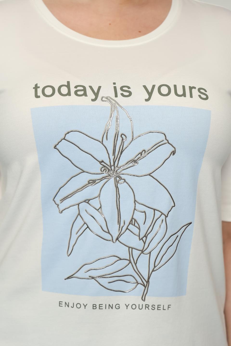 Футболка Via Appia с принтом