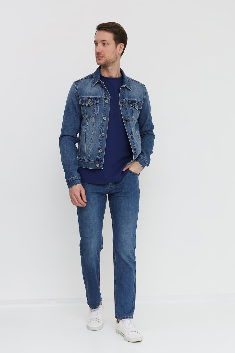 Куртка джинсовая Pezzo синяя