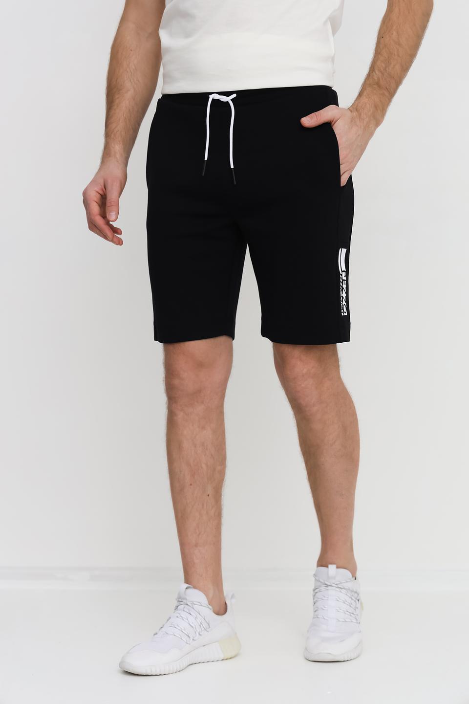 Шорты Pezzo чёрные с логотипом