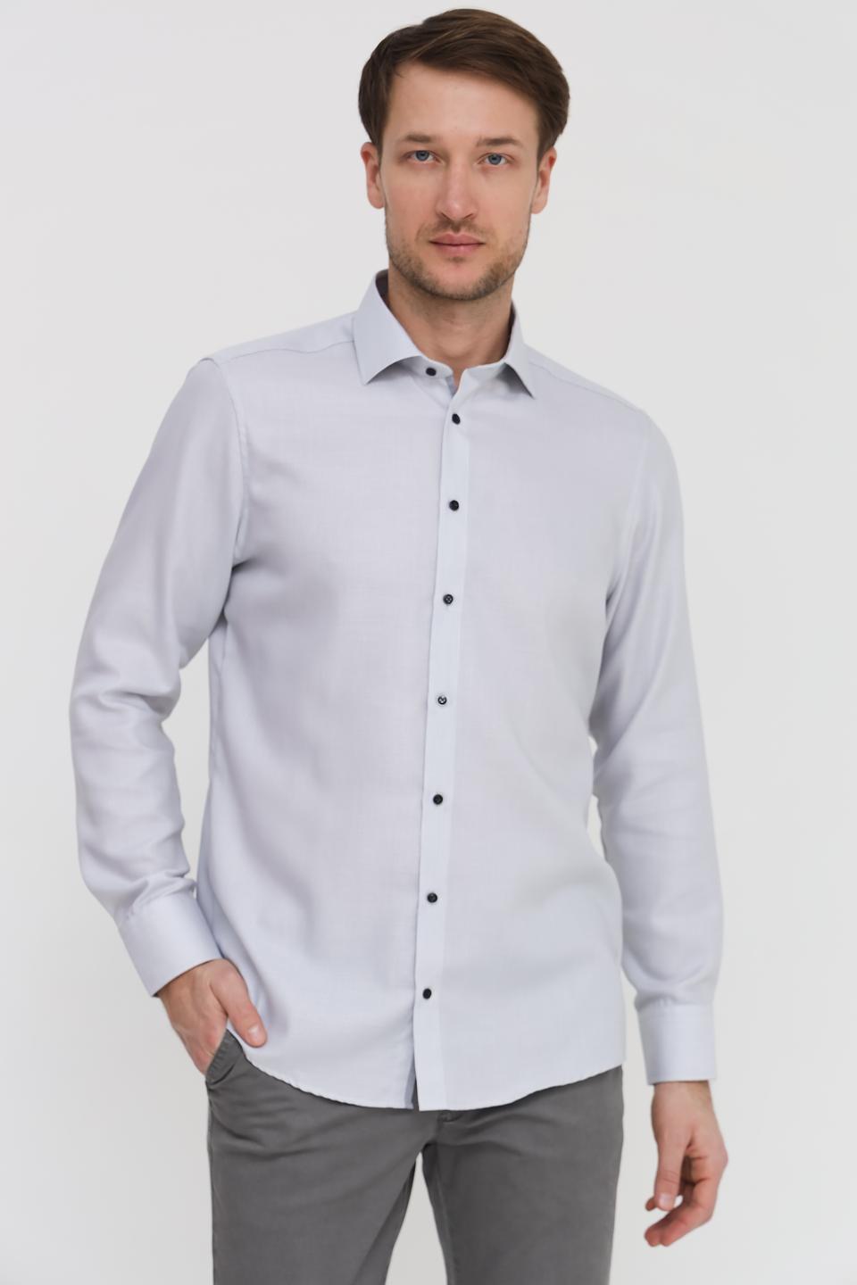 Рубашка Venti men светло-серая