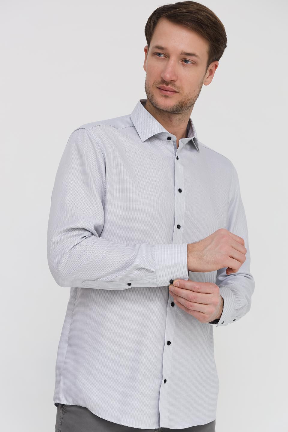 Рубашка Venti men светло-серая