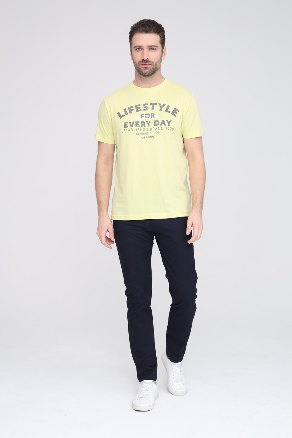 Футболка Lerros Lifestyle желтая