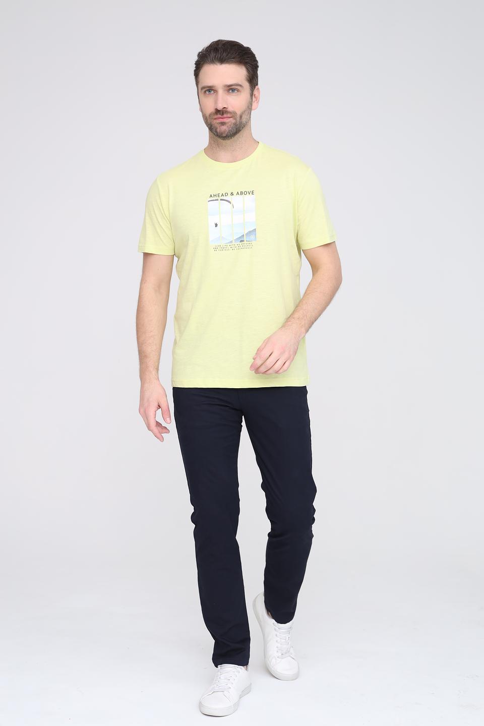 Футболка Lerros с принтом лайм