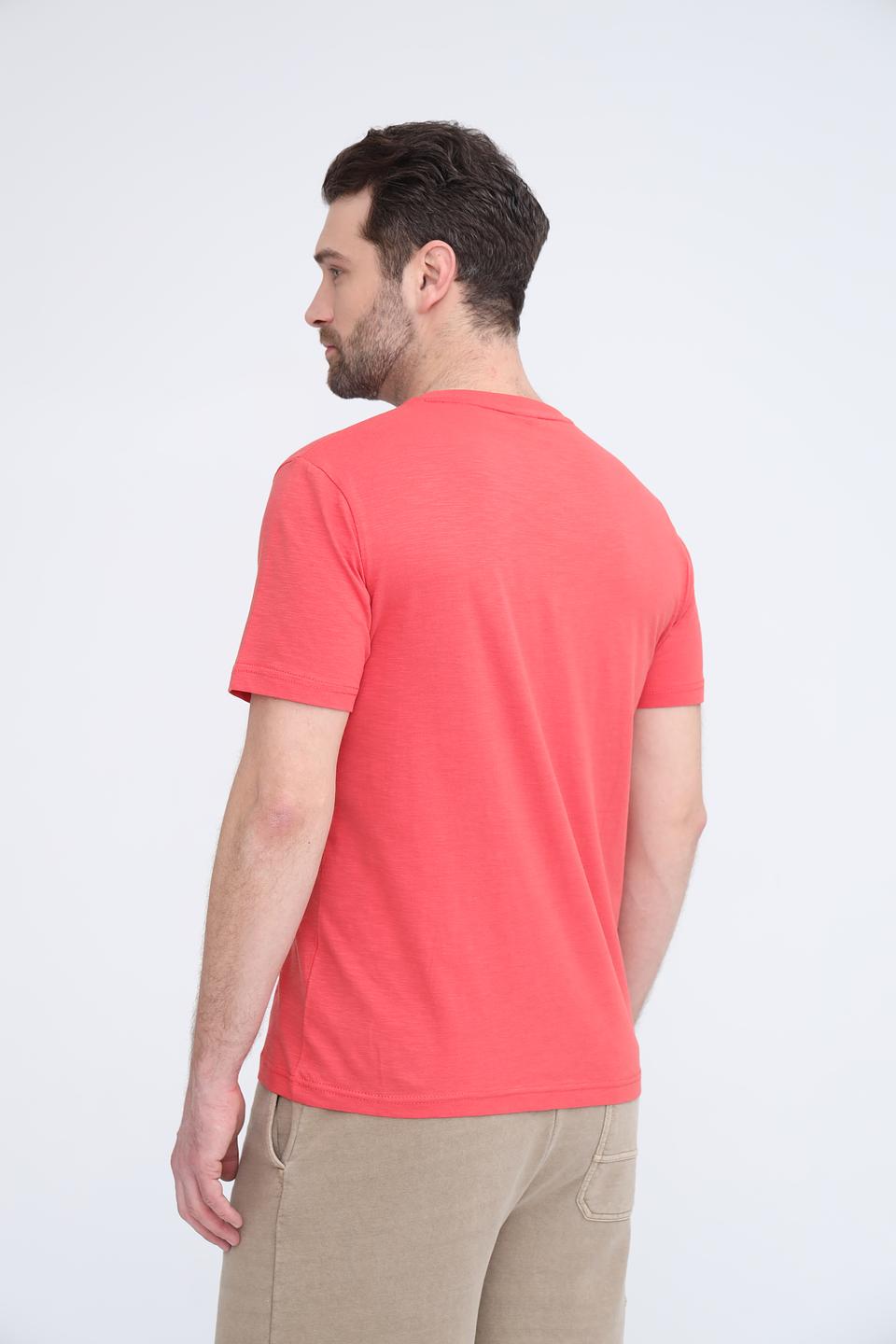 Футболка Lerros с принтом терракотовый