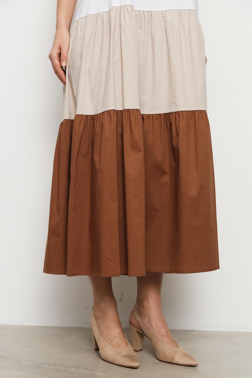 Платье Villa Reale на бретелях, мультиколор