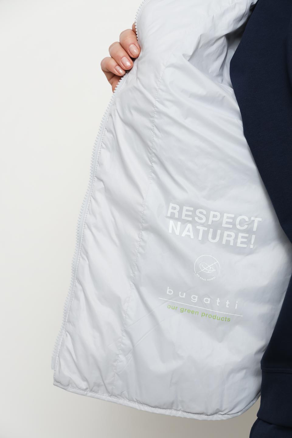 Куртка Bugatti стеганая светло-серая