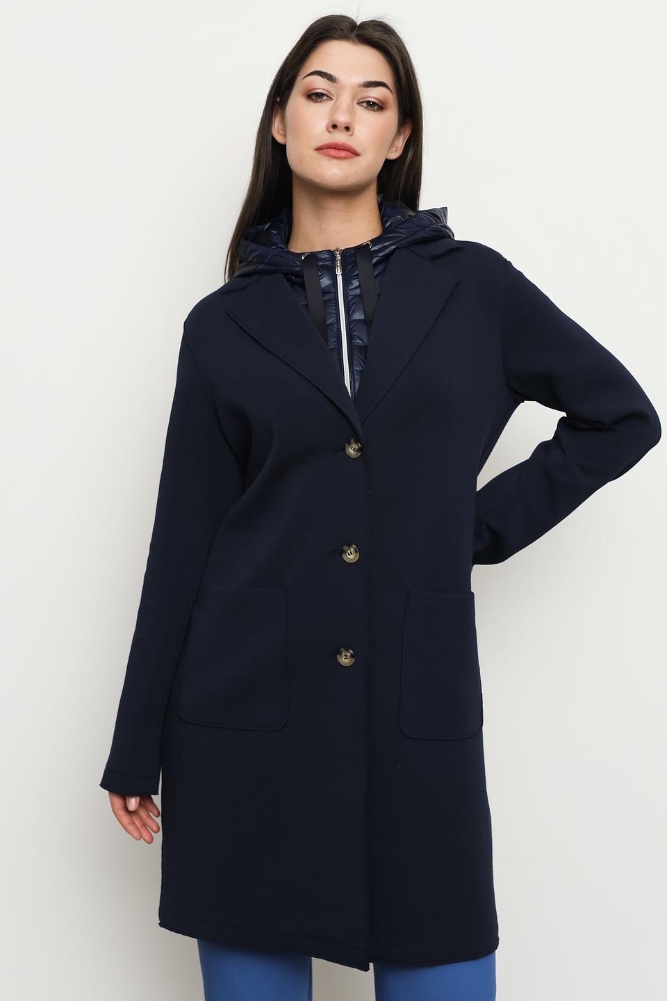 Пальто White Label с капюшоном