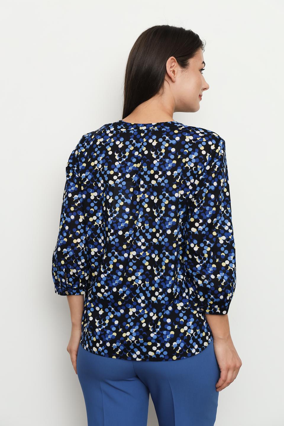 Блуза Gerry Weber с горохом чёрная