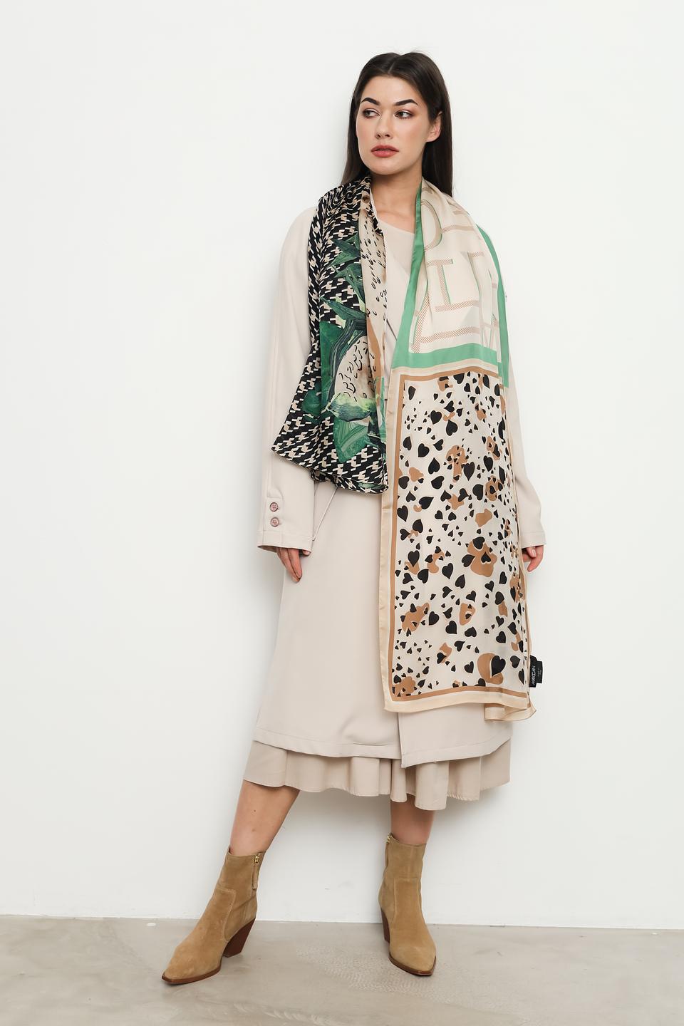 Платок Marc Cain с принтом