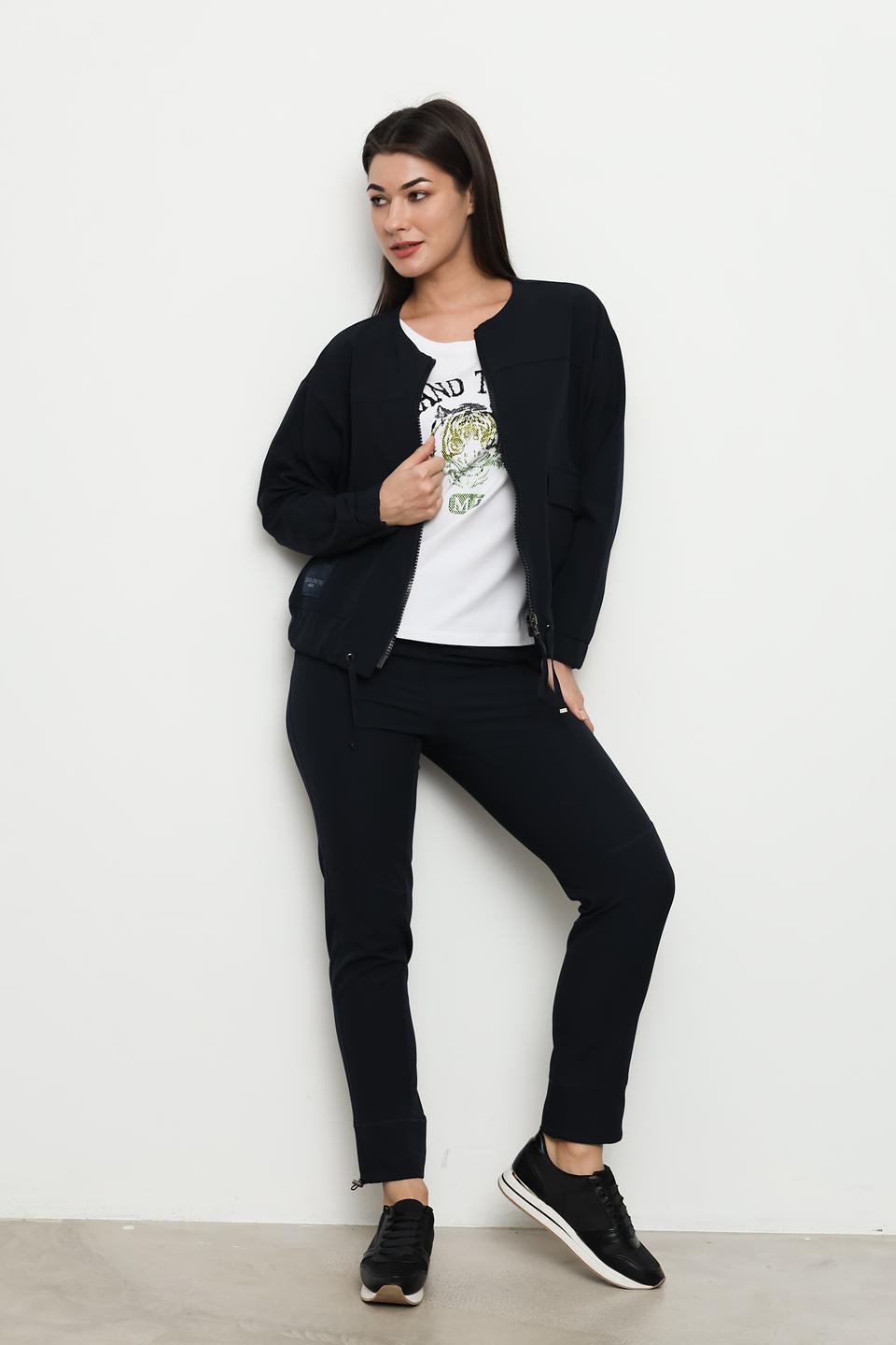 Жакет Lecomte чёрный приталенный