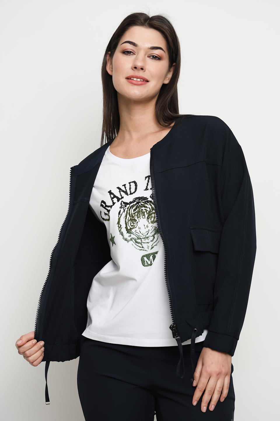 Жакет Lecomte чёрный приталенный