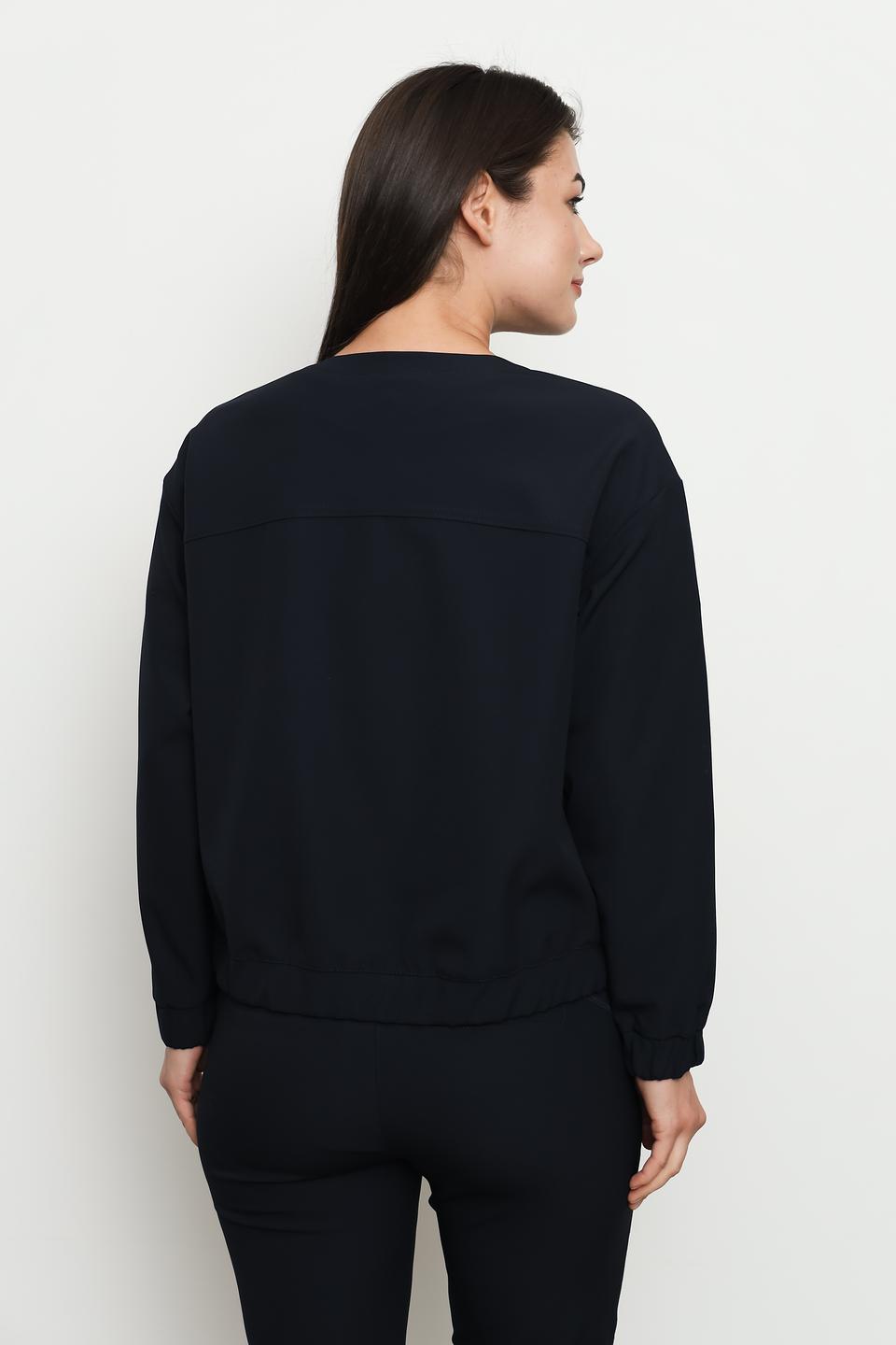 Жакет Lecomte чёрный приталенный