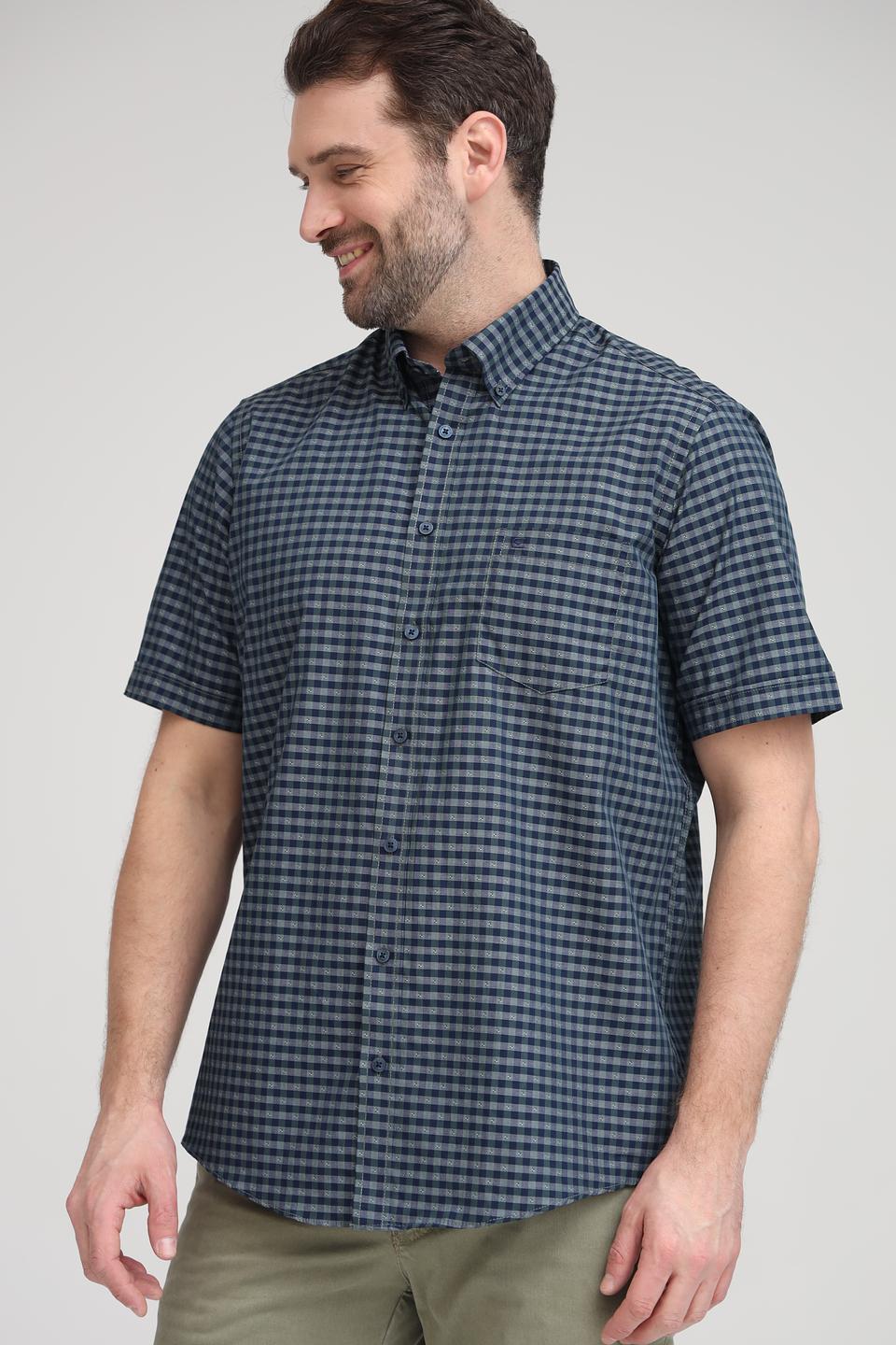 Рубашка кр Casa Moda в клетку