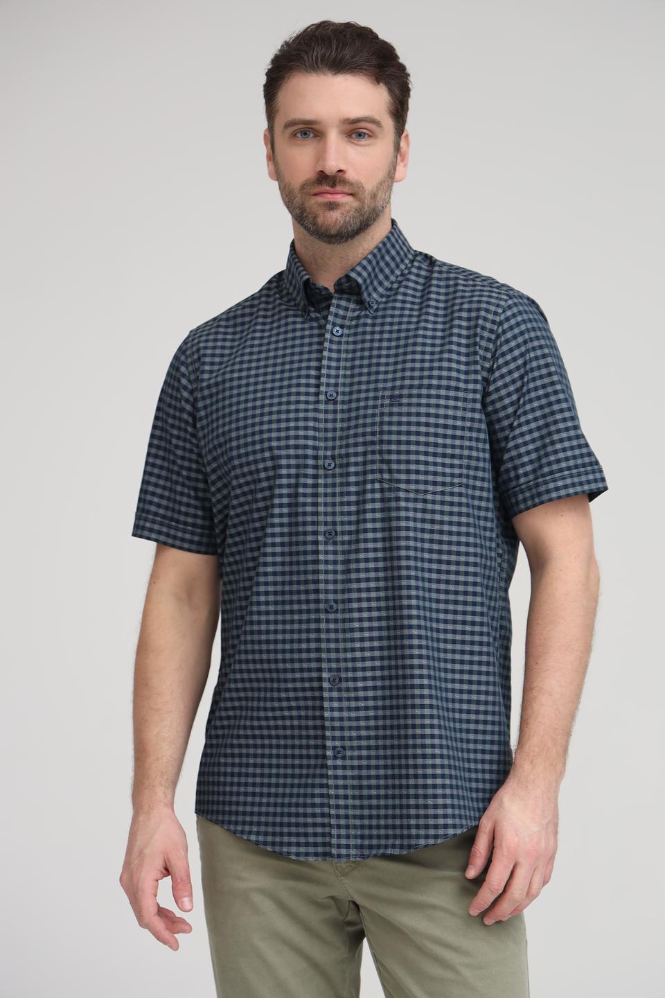 Рубашка кр Casa Moda в клетку