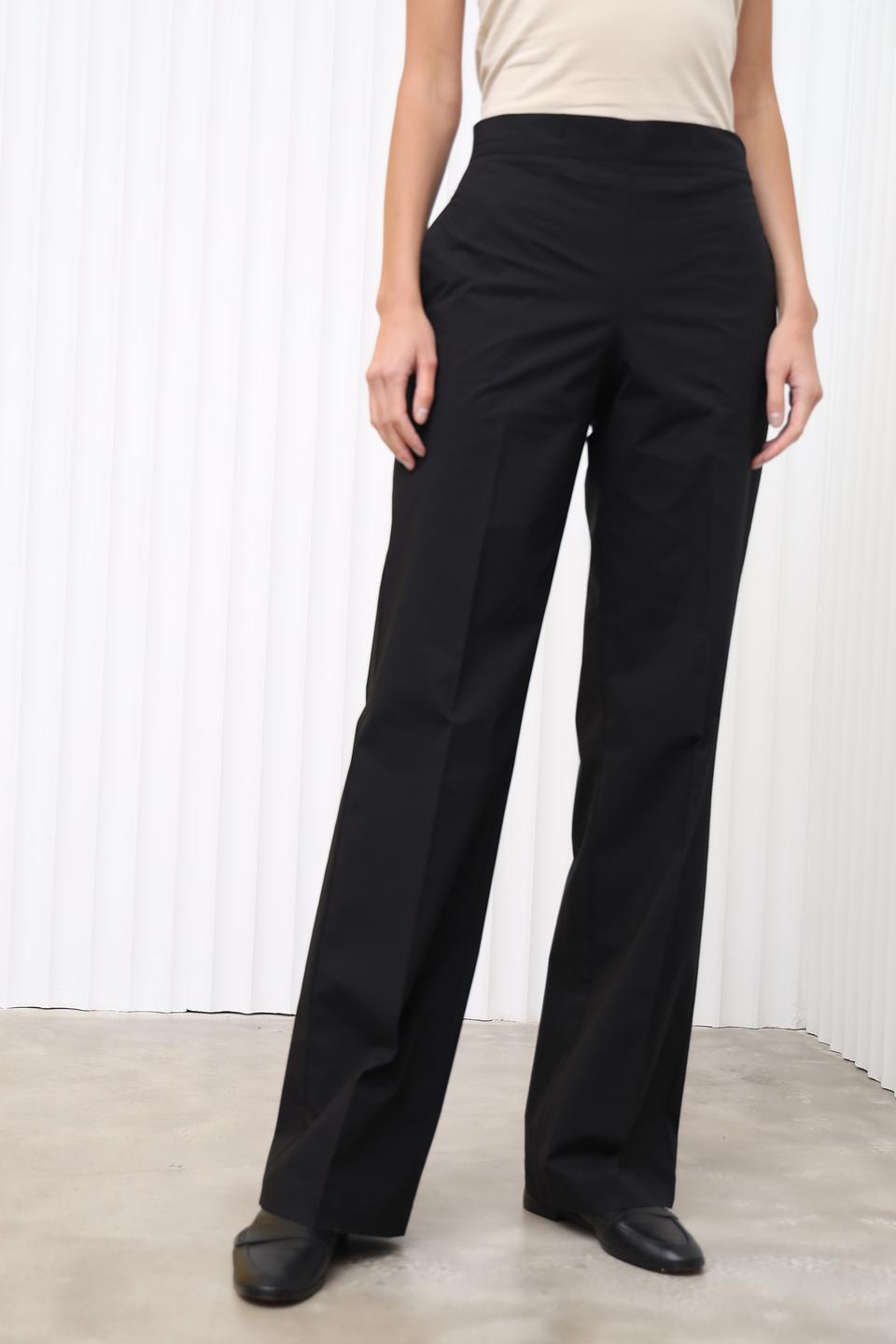 Брюки Twin Set чёрные прямые
