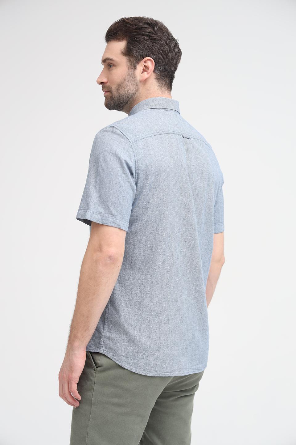 Рубашка кр Lerros men голубая