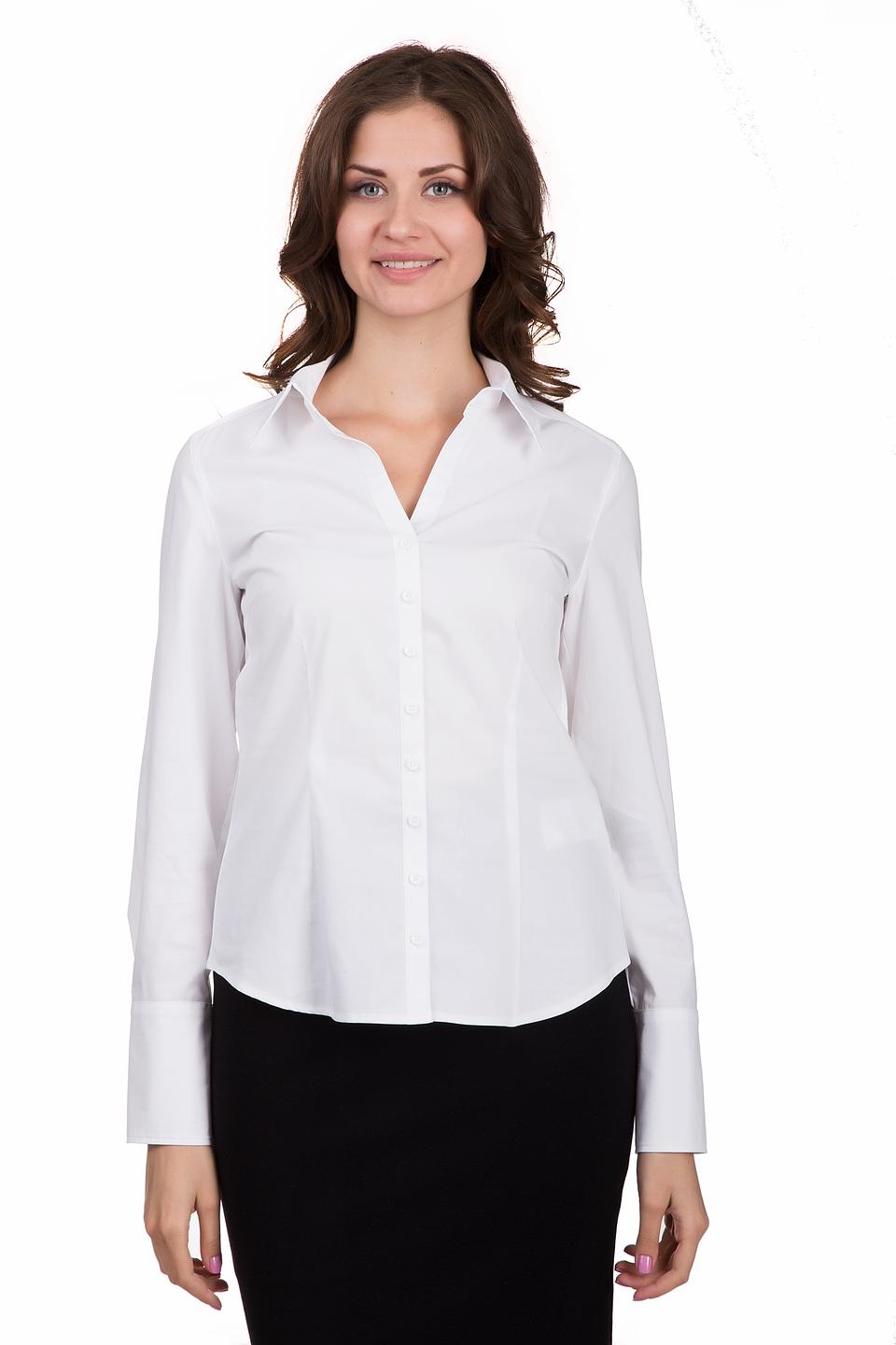 Блуза Betty Barclay белая приталенная