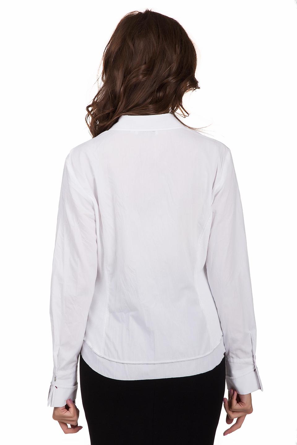 Блуза SE Stenau Белая с принтом и декором