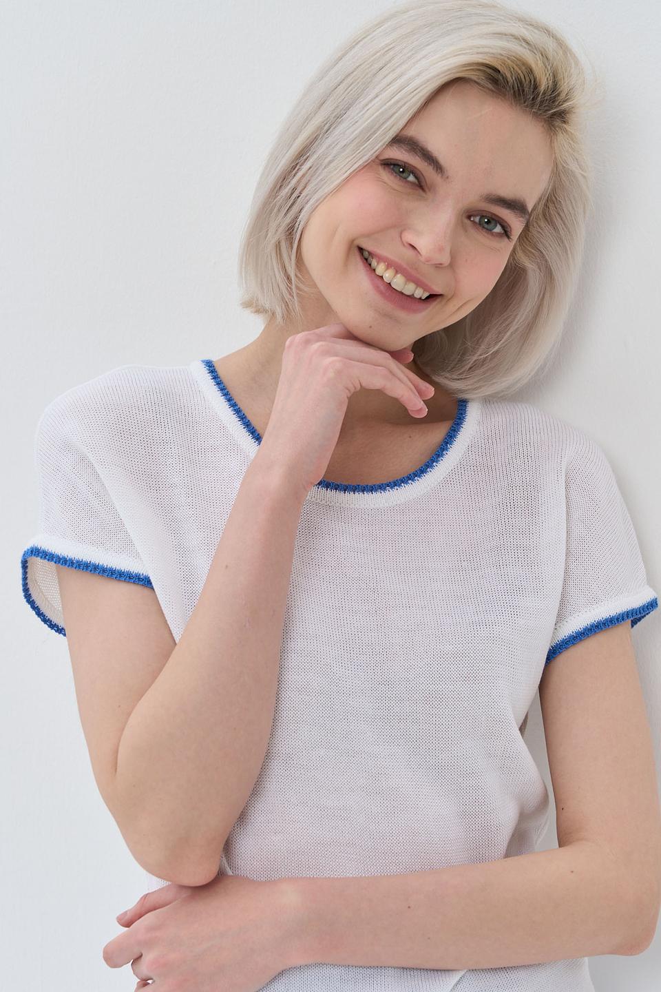 Джемпер BE YOU с отделкой