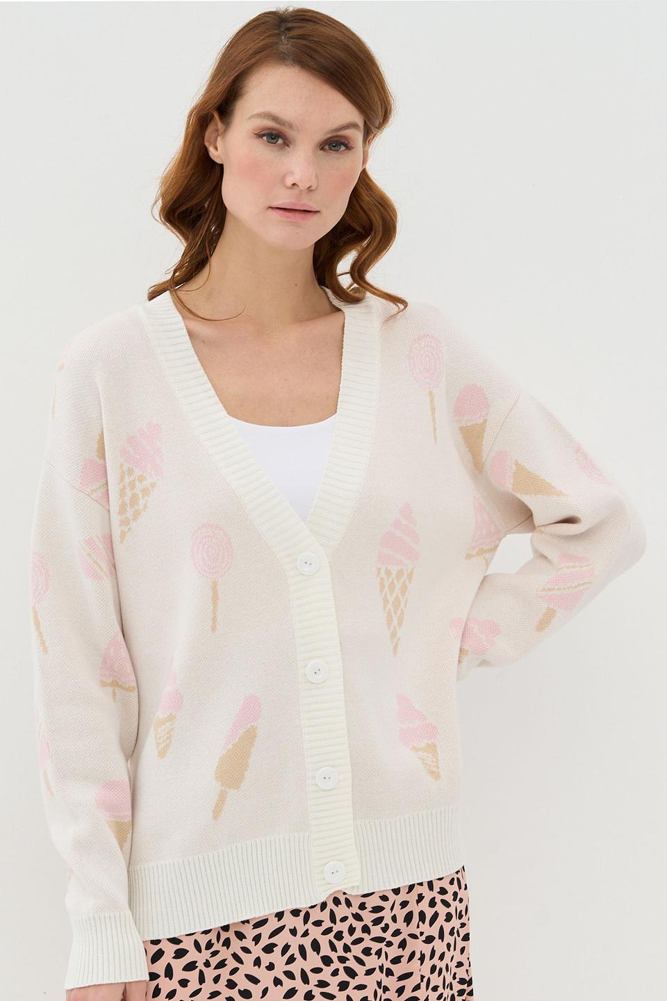 Кардиган BE YOU с принтом мороженое