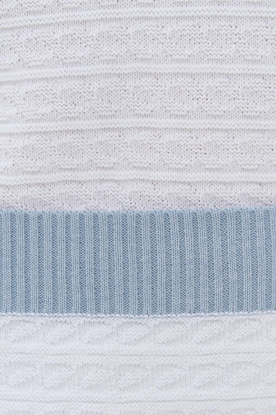 Джемпер NEWVAY с полоской голубой