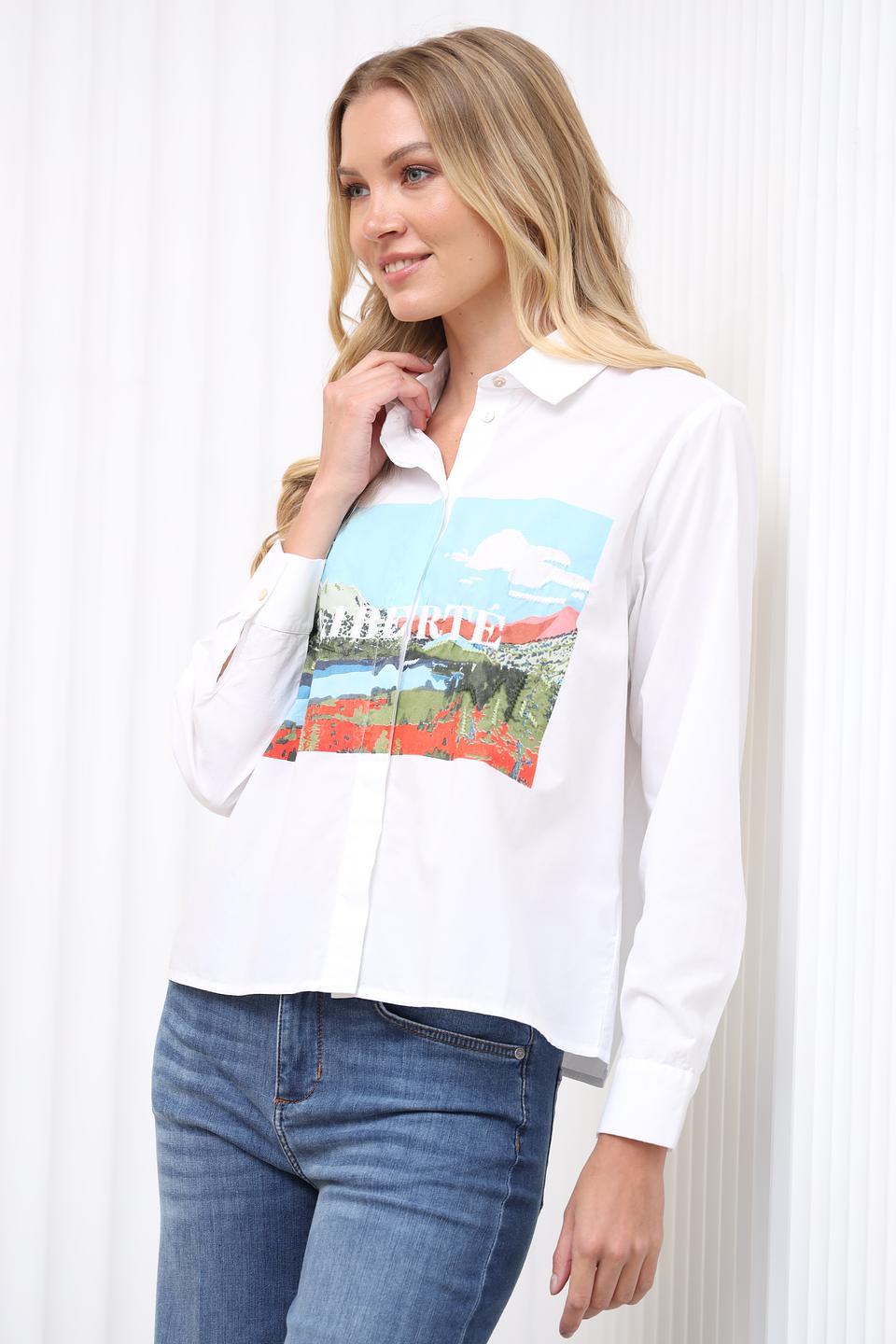 Рубашка Rich and Royal с принтом