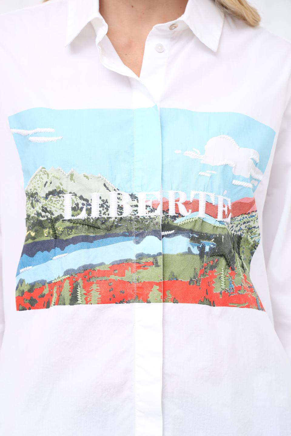 Рубашка Rich and Royal с принтом