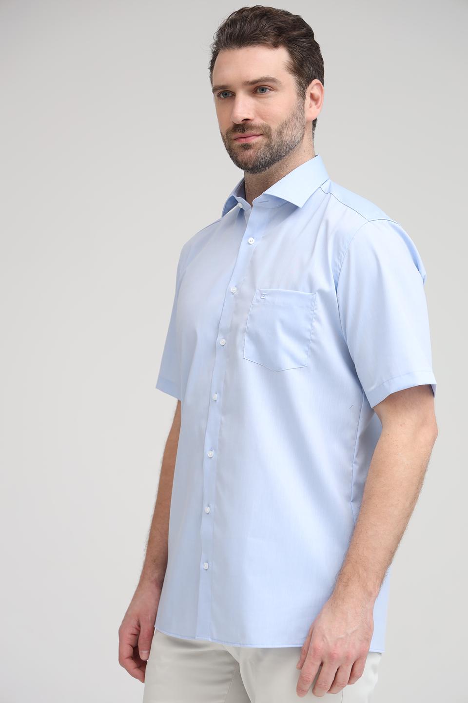 Рубашка кр Casa Moda голубая