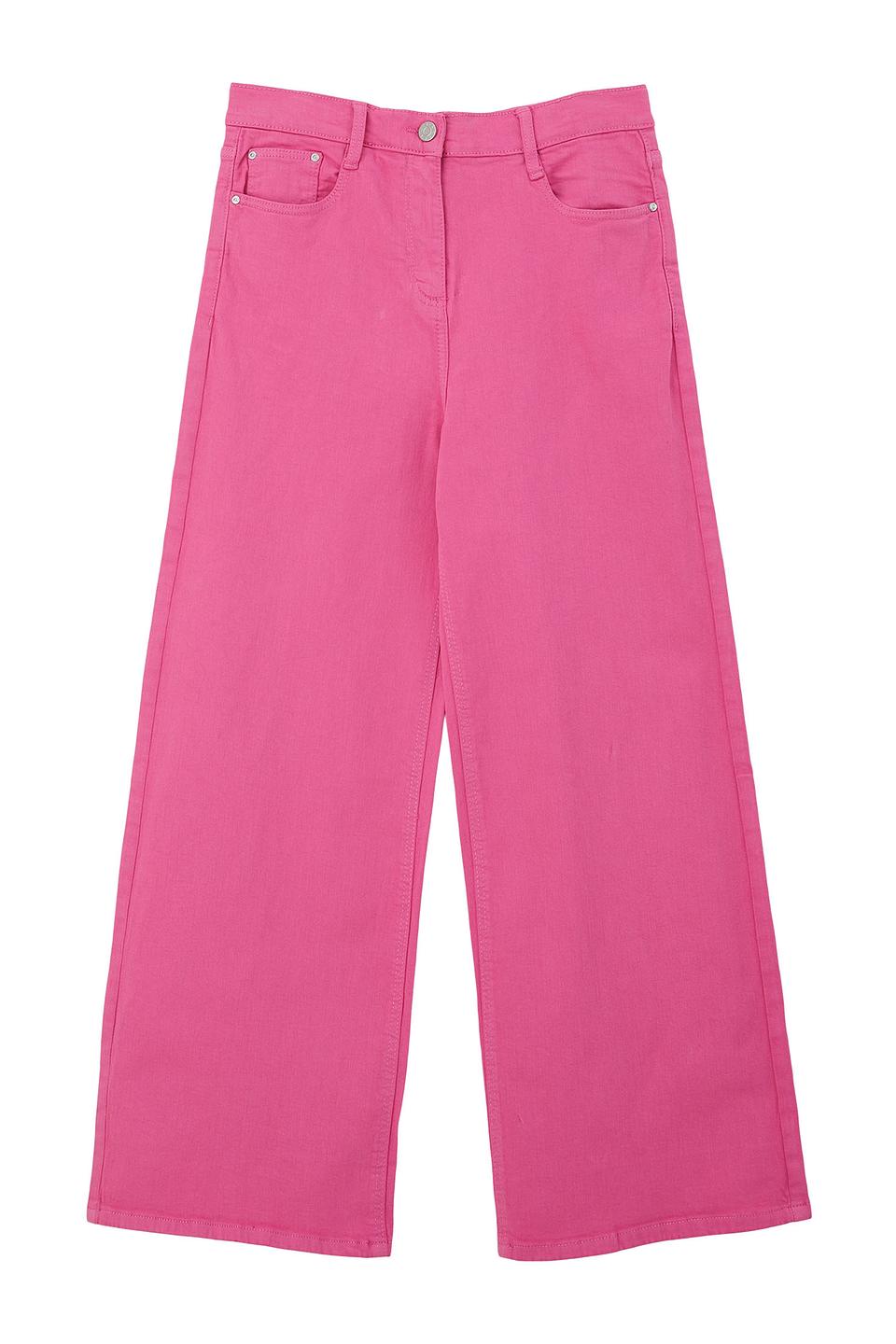 Джинсы s.Oliver дев. кюлоты розовые