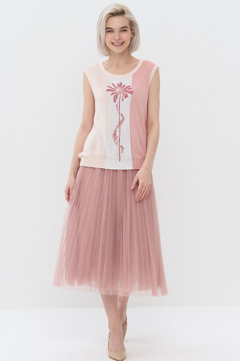 Жилет VAY с цветочным принтом