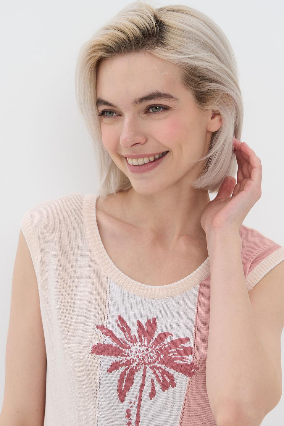 Жилет VAY с цветочным принтом