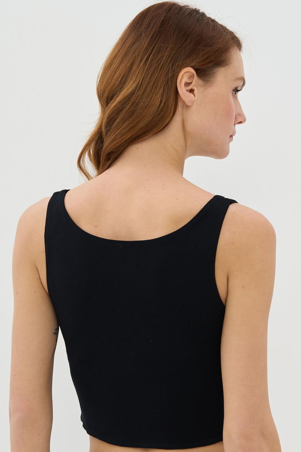 Топ VAY базовый черный