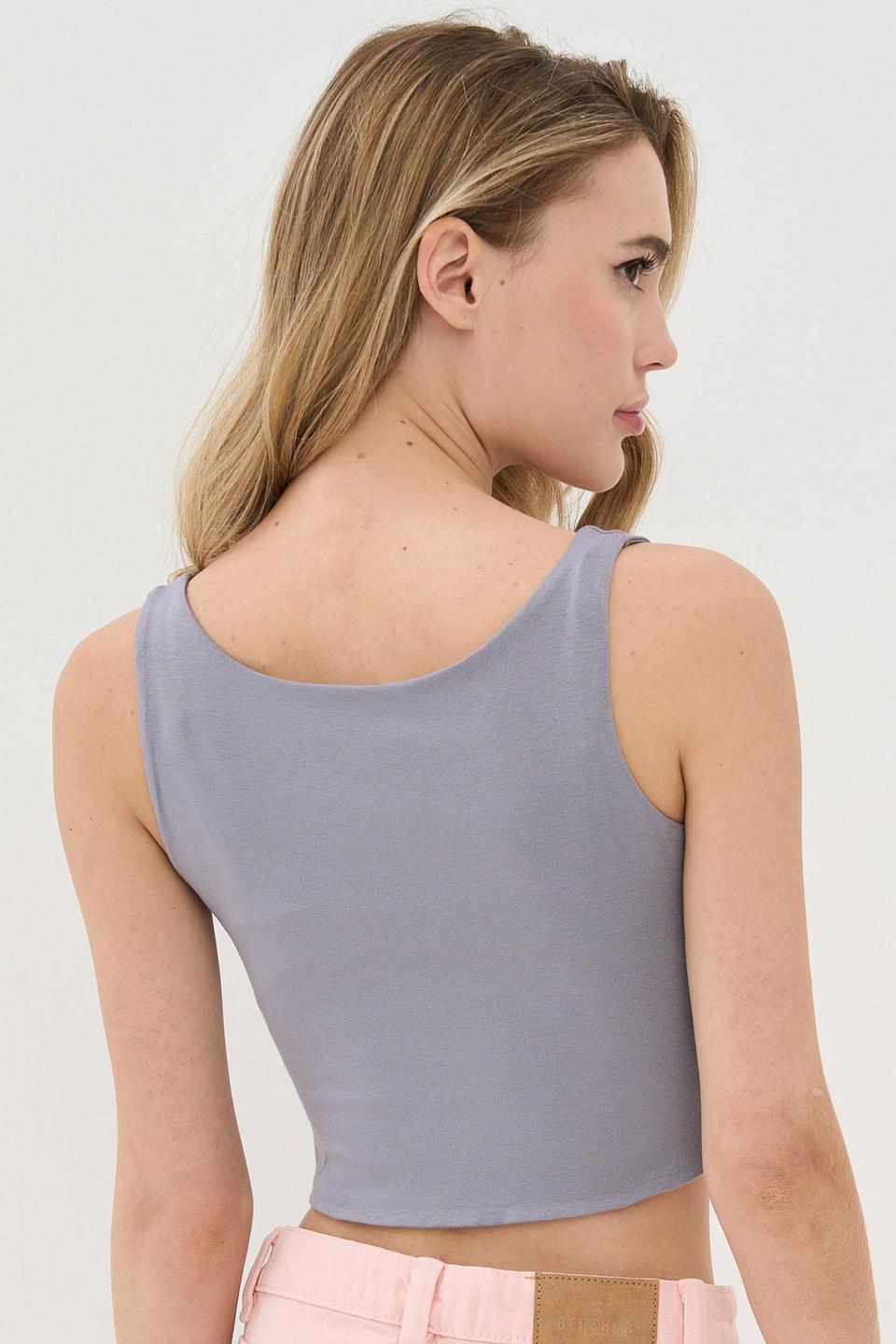 Топ VAY базовый лавандовый