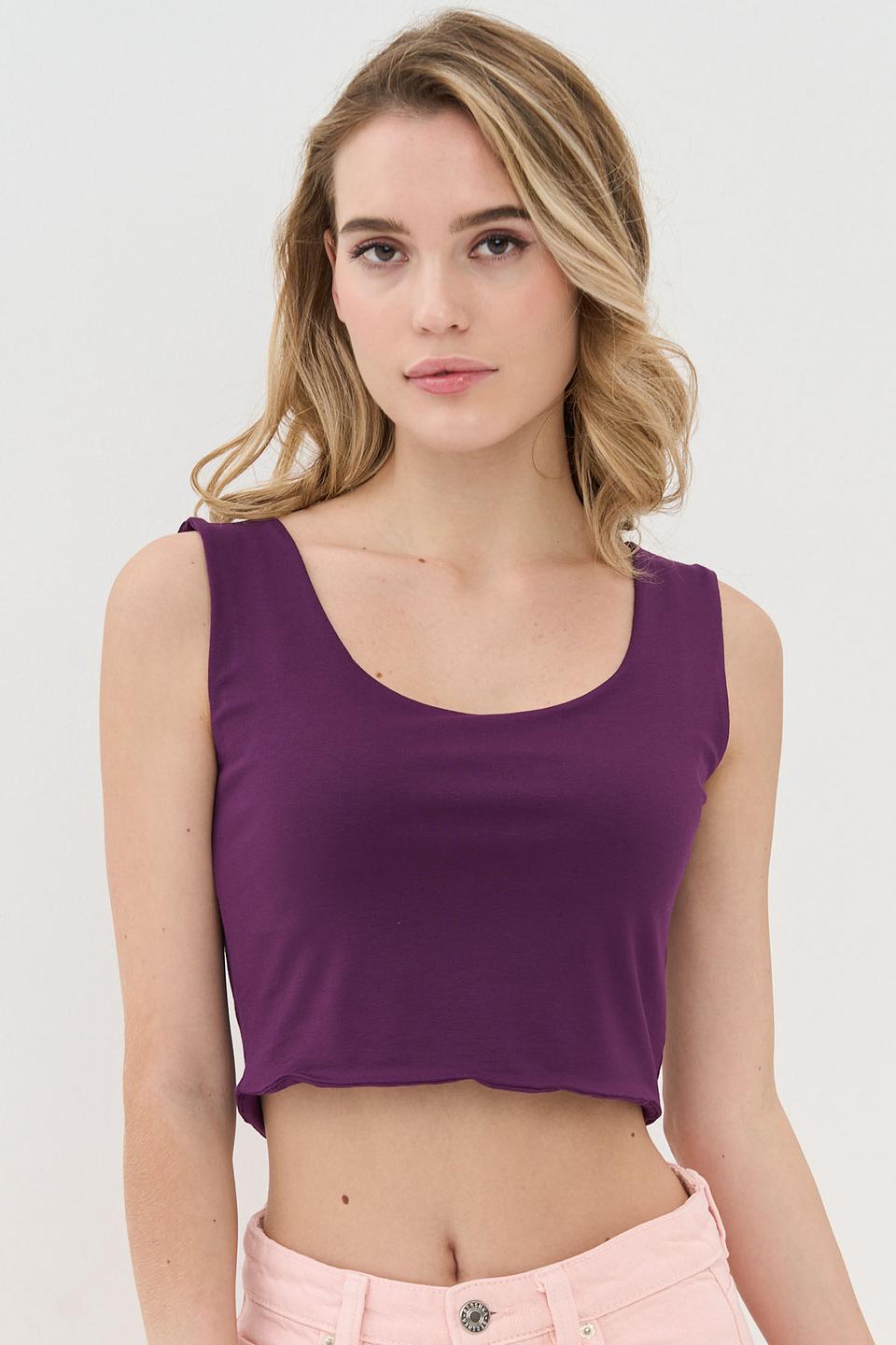 Топ VAY базовый фиолетовый