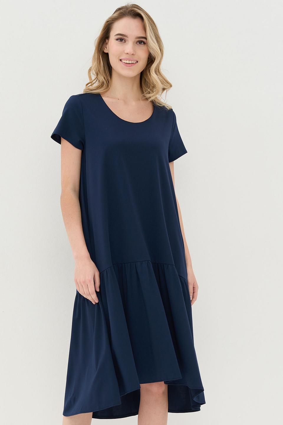 Платье VAY трапеция синее