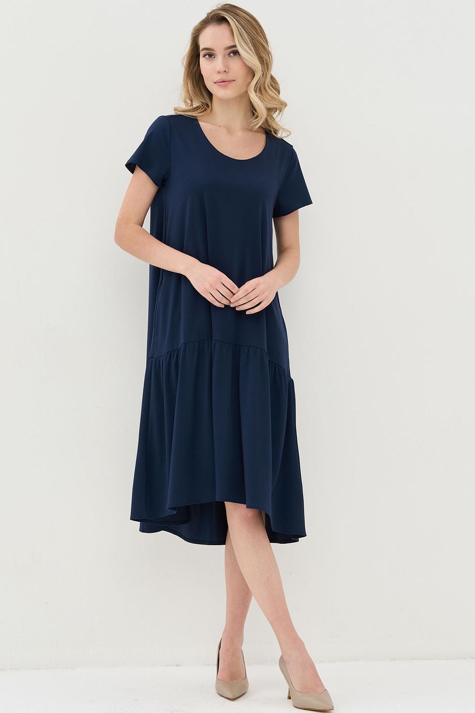 Платье VAY трапеция синее